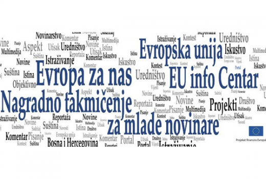 Evropa za nas: Nagradno takmičenje za mlade novinare