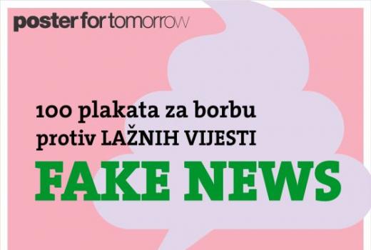 Izložbom plakata za borbu protiv lažnih vijesti – FAKE NEWS (rdn)