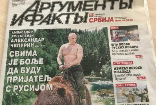 Ruske desničarske novine pokrenule srbijanska izdanja