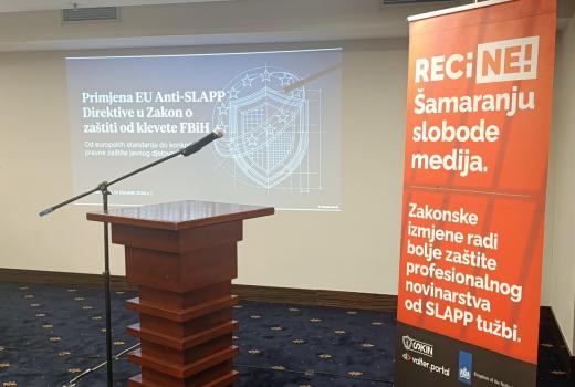 Zašto su važni anti-SLAPP amandmani na Zakon o zaštiti od klevete Federacije BiH
