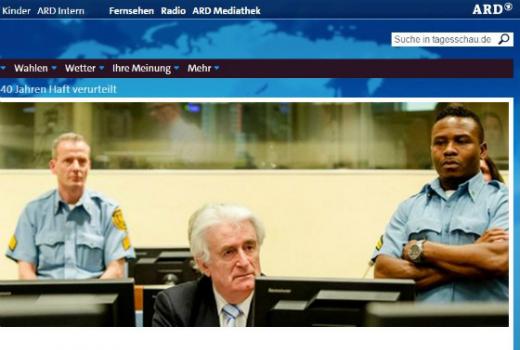 Strani mediji ističu Karadžićeve zločine