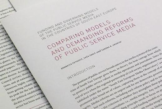 Modeli i reforme javnih medijskih servisa u jugoistočnoj Europi