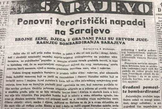 Bombe u Sarajevu