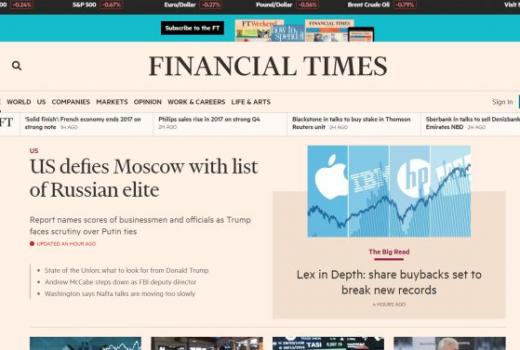 Financial Times daje besplatan pristup srednjoškolcima iz cijelog svijeta