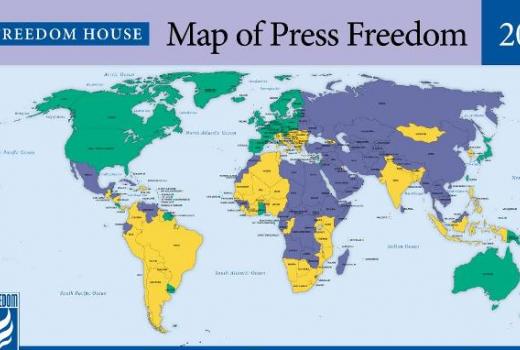  Najmanji stupanj medijskih sloboda u posljednjoj deceniji