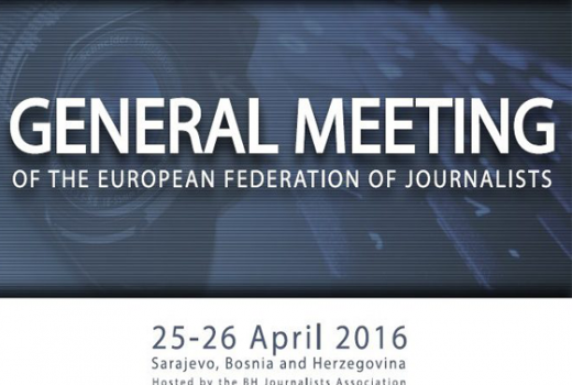 Godišnji sastanak EFJ-a danas i sutra u Sarajevu