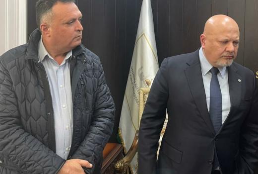 Glavni tužilac MKS sastao se sa liderima palestinskih novinara na Zapadnoj obali