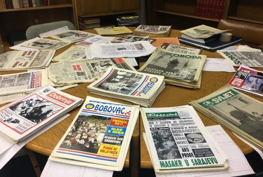 Digitalizacija periodičnih ratnih publikacija dat će jasniju sliku o ulozi medija u ratu