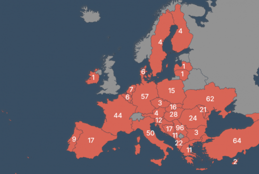 U pola godine 709 kršenja slobode medija u Evropi