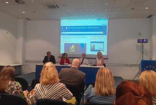 Predstavljena platforma sa kontakt tačkama za sigurnost novinara u tužilaštvima i policiji u BIH