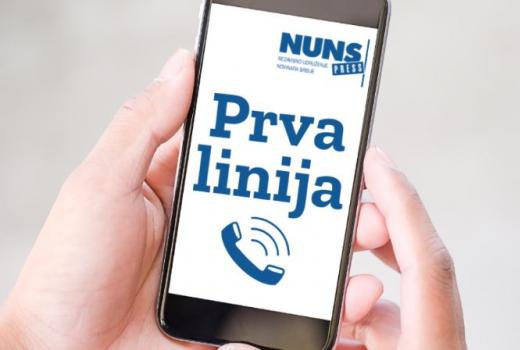 NUNS pokrenuo telefon 24/7 za hitnu prijavu napada, prijetnji i pritisaka na medijske profesionalce