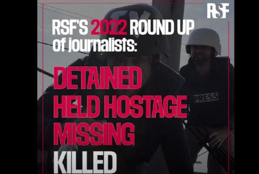 Izvještaj RSF-a: Novi rekordni broj novinara u zatvorima