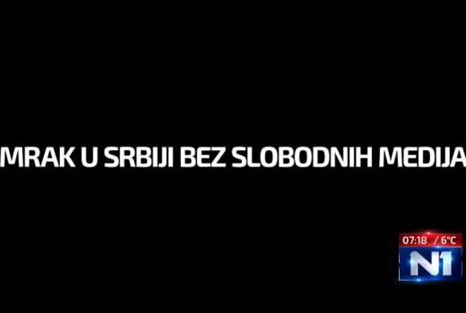 Televizije N1 i Nova S prekinule emitovanje programa u Srbiji
