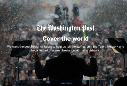 The Washington Post pokrenuo novu mrežu za freelance novinare