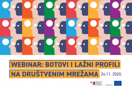 Webinar: Botovi i lažni profili na društvenim mrežama