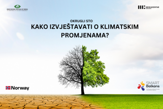 Ookrugli sto “Kako izvještavati o klimatskim promjenama?”