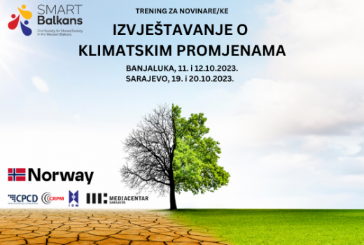 Trening za novinare/ke: Izvještavanje o klimatskim promjenama