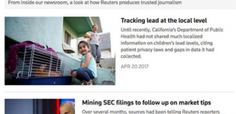 Reuters pokrenuo Backstory kako bi približio čitaocima proces nastajanja priče