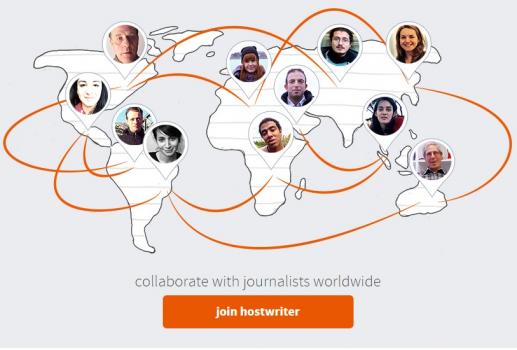 Hostwriters: Novinarska društvena mreža