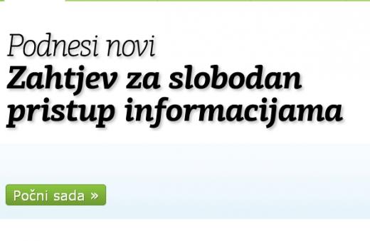 PravoDaZnam: Zahtjevi za slobodan pristup informacijama