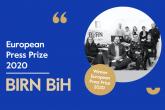 BIRN BiH dobitnik Specijalne nagrade European Press Prize