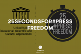UNESCO: 25 sekundi za slobodu medija